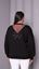 Picture of CURVY GIRL TOP WITH SPARKLES AND BACK CHIFFON